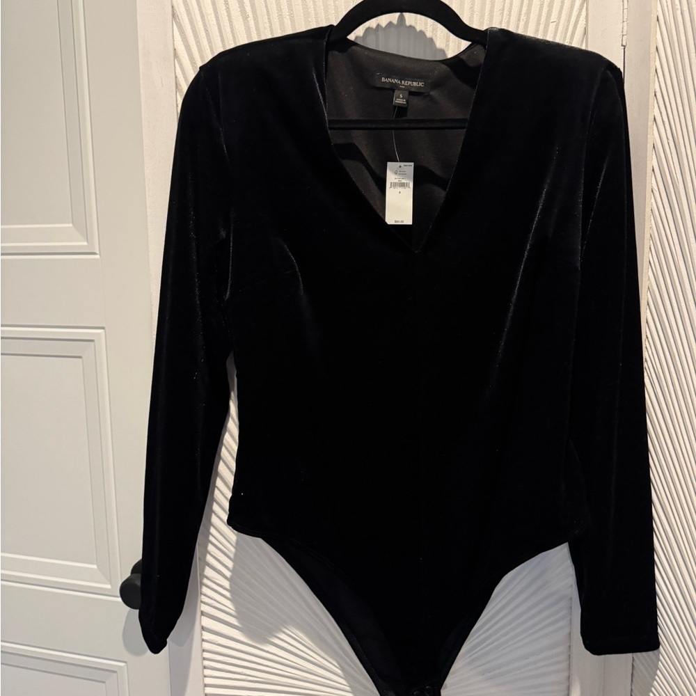Banana Republic Velvet Bodysuit